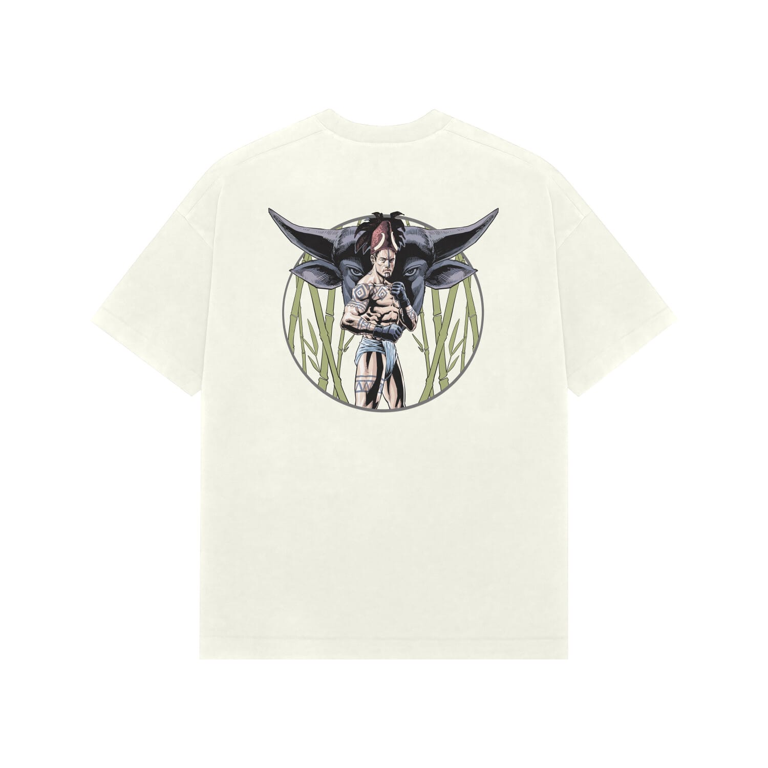 The ATURTO Warrior Heavyweight Tee Light - Image 8