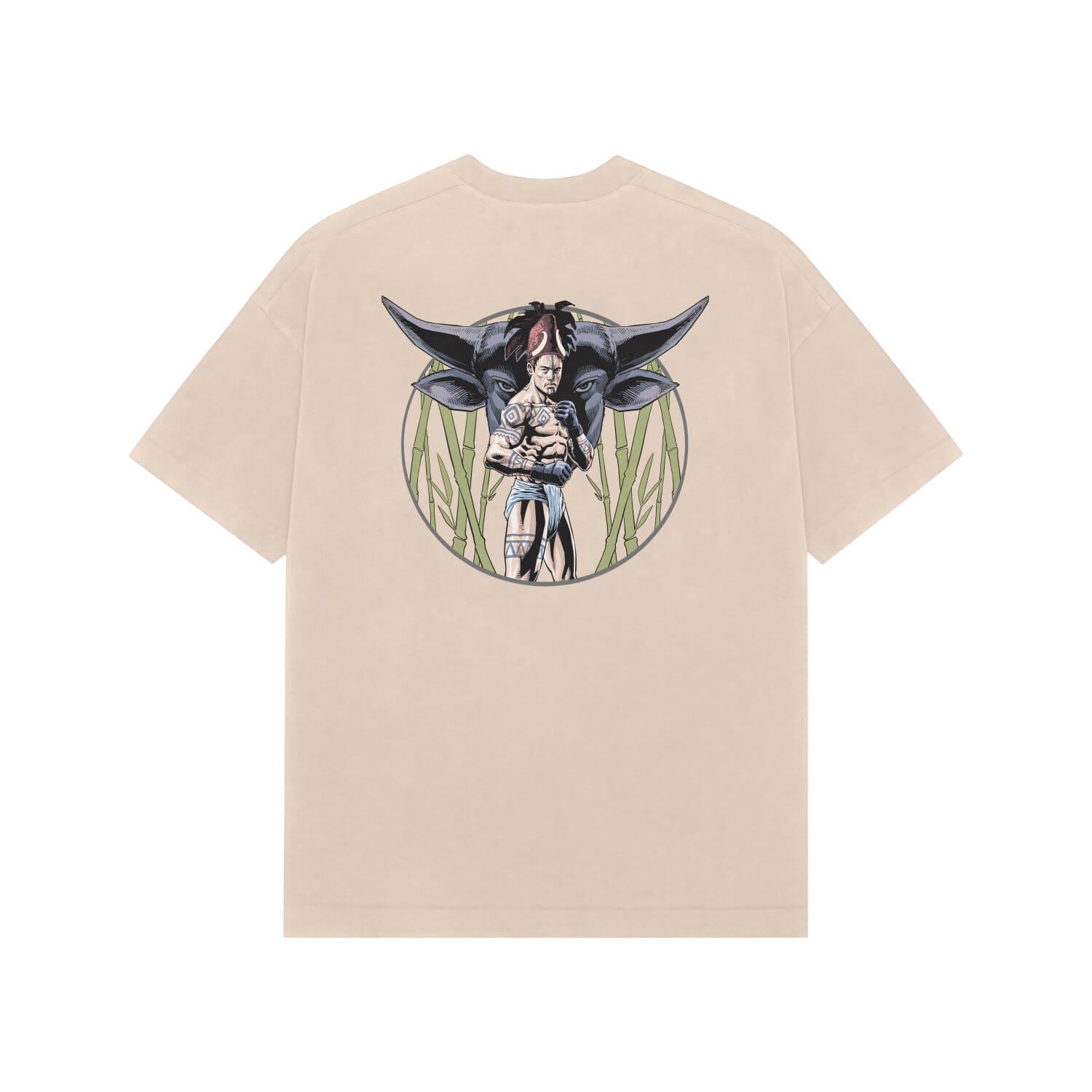 The ATURTO Warrior Heavyweight Tee Light - Image 6